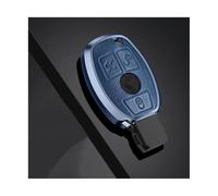 HPZPRPCEW Para Mercedes Para Benz C-Class E-Class GLC300 L260 Le300l Portallaves De Coche Metal Aleación Aluminio Estilo Negocios(Azul)