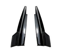 HPZPRPCEW para Mercedes para Benz CLA Class C117 X117 CLA180 CLA200 CLA220 CLA250 CLA260 2013-2019 Choques Trasero Alerón Protector Esquina Difusor Divisor Ajuste(Negro Brillante)