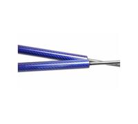 HPZPRPCEW Para Mercedes Para Benz EQS V297 2021-2025 Capó Amortiguador Soportes Modificar Delantero Vástago Elevación Amortiguadores Gas(Blue carbon fiber)