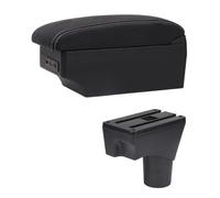 HPZPRPCEW Para N&issan Para March Ara Micra K13 MK4 IV 2010-2023 Para Sunny Caja De Almacenamiento De Descansabrazos Central(Línea Blanca E1)