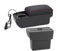 HPZPRPCEW Para N&issan Para Note E-Power 2016 2017-2022 Caja De Reposabrazos Coche Caja De Almacenamiento Central Accesorios Coche Reforma Interior(A1 Carga rápida)