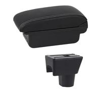 HPZPRPCEW Para N&issan Para Terrano 3 Reposabrazos Central Reposabrazos Auto Almacenamiento Recambios Accesorios(C1 Línea Blanca)
