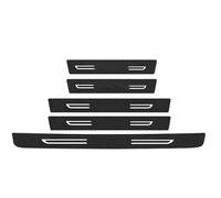 HPZPRPCEW para para Transit para Raptor para Focus para Fusion para Kuga Mondeo para Fiesta Calcomanía Umbral Paragolpes Maletero(5 Piezas)