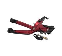 HPZPRPCEW Para PCX125 PCX150 2010-2019 2020 Motocicleta Plegable Embrague Extensible Palancas De Bloqueo Automático Freno Estacionamiento(ROJO)