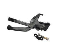 HPZPRPCEW Para PCX125 PCX150 2010-2019 2020 Motocicleta Plegable Embrague Extensible Palancas De Bloqueo Automático Freno Estacionamiento(Plata)
