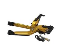HPZPRPCEW Para PCX125 PCX150 2010-2019 2020 Motocicleta Plegable Embrague Extensible Palancas De Bloqueo Automático Freno Estacionamiento(Oro)