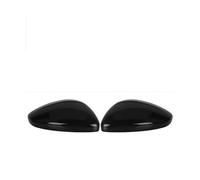 HPZPRPCEW Para Peugeot 208 2012 2013 2014 2015 2016 2017 2018 2019 Accesorios Repuesto Cubierta De Espejo Retrovisor Lateral Delantero Izquierdo Derecho(Negro brillante,2 piezas)