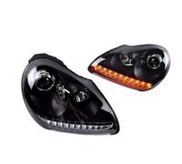 HPZPRPCEW Para Porsche Para Cayenne 955 2003 2004 2005 2006 2007 Faros De Coche Completas LED Conjunto Delanteros Kit Accesorios Lentes Proyector(Halogen)