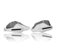 HPZPRPCEW para S1000XR S1000 XR 2016-2023 2024 Accesorios para Motocicletas Protector De Manillar Mano Palanca Parabrisas Cubierta Pantalla(White and Gray)