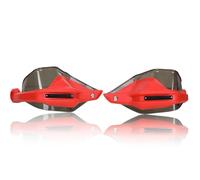 HPZPRPCEW para S1000XR S1000 XR 2016-2023 2024 Accesorios para Motocicletas Protector De Manillar Mano Palanca Parabrisas Cubierta Pantalla(Big Red and Brown)