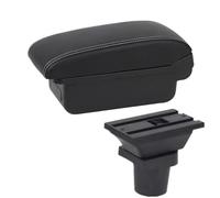 HPZPRPCEW Para Toyota Para RAV4 Caja Reposabrazos Auto Partes Interiores Caja Almacenamiento(Línea blanca A3 Sin USB)