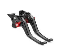 HPZPRPCEW Para Triumph 765 Para Street Triple R 2020 2021 2022 2023 2024 2025 Accesorios De Motocicleta CNC Palanca Embrague Freno Ajustable(ROJO)