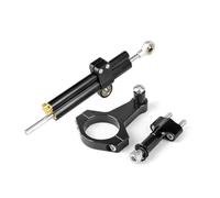 HPZPRPCEW Para Triumph Para Bonneville T100 T120 Para Steep Twin 900 Motocicleta CNC Amortiguador Estabilizador Soporte De Montaje Dirección Accesorios(Modelo B)