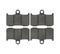 HPZPRPCEW Para Triumph Para Daytona 650 2006 2007 2008 Para Street Triple 675R 2009 2010 2011 2012 Motocicleta Pastillas De Freno Delanteras Y Traseras(2 pares delanteros)
