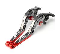 HPZPRPCEW Para Triumph Para Daytona 675 2006-2017 Para Street Triple R Palancas De Embrague Freno Plegables CNC Motocicleta(ROJO)