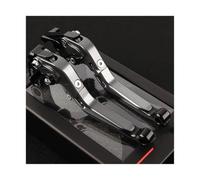 HPZPRPCEW Para TRIUMPH Para Speed 400 2023 2024 2025 Palancas De Embrague Freno Motocicleta Mango Plegable Ajustable Protección Contra Caídas(Plata)