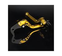 HPZPRPCEW Para Triumph Para Speed 400 Scrambler 400X 2023 2024 2025 2026 CNC Palanca De Embrague Freno Motocicleta Ajustable Aluminio(Oro)