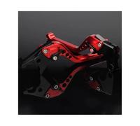 HPZPRPCEW Para Triumph Para Speed 400 Scrambler 400X 2023 2024 2025 2026 CNC Palanca De Embrague Freno Motocicleta Ajustable Aluminio(ROJO)