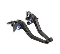 HPZPRPCEW Para Triumph Para Tiger Sport 660 2021 2022 2023 Motocicleta Palancas De Embrague Freno(Negro Azul)