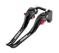 HPZPRPCEW Para Triumph Para Trident 660 2021-2024 2025 2026 CNC Palancas De Embrague Freno Ajustables Para Motocicleta Accesorios Manija(ROJO)
