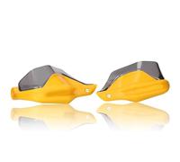 HPZPRPCEW para XL750 para Transalp750 2024 2025 Protector De Manillar Motocicleta Mano Palanca Parabrisas Cubierta Pantalla(Yellow and Gray)