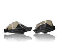 HPZPRPCEW para XL750 para Transalp750 2024 2025 Protector De Manillar Motocicleta Mano Palanca Parabrisas Cubierta Pantalla(Brown 1 Set)