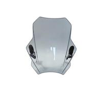 HPZPRPCEW para Zontes para R350 R 350 R310 310 2022 2023 Cubiertas De Parabrisas Pantalla Humo Lente Motocicletas Deflector Universal(Light Grey)