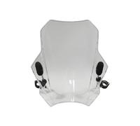 HPZPRPCEW para Zontes para R350 R 350 R310 310 2022 2023 Cubiertas De Parabrisas Pantalla Humo Lente Motocicletas Deflector Universal(Transparente)