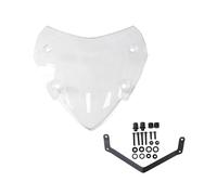 HPZPRPCEW Parabrisas Delantero Deportivo Motocicleta para Yamaha para Tricity 300 2020-2025 Deflectores De Viento Visera Carenado Pantalla(Transparente)