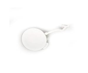 HPZPRPCEW Tapa De La Argolla De Remolque Trasera Izquierda Y Derecha para P&orsche para Cayenne 92A 958 GTS S Turbo Sport Base 2011 2012 2013 2014(Blanco,Izquierda)