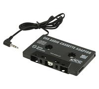 HQ CLP-003 - Adaptador de casete para CD/reproductores de Mp3, negro