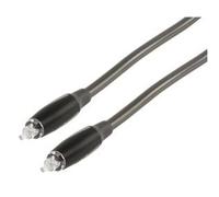 HQ High-End - Cable de fibra óptica con conectores redondeados con luz (3 m)