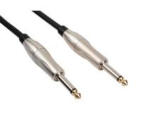 Hq-power cable de guitarra, gato de 2 x 6.35 mm, hombre, 5 m, perfecto