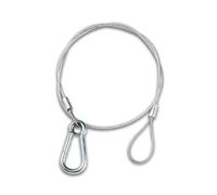 HQ-Power CABLE DE SEGURIDAD CON PROTECCIÓN PVC - CARGA MÁX. 20kg