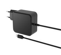 Hq-power cargador rápido universal gan con cable usb-c, 1,8 m, 1x usb
