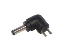 HQ-Power Conector de CC, 3,5 x 1,4 mm, 90°, negro