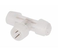 Hq-power conector en t transparente para manguera luminosa y manguera