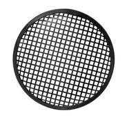 Hq-power rejilla de altavoces, 8 pulgadas, metal, negro