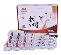 HQ rukauf Set de ventosas 24 Tazas (para juntas + con imanes) Vacío para Terapia de Ahuecamiento Masaje/Kit Anti-cellulite/Productos de saludable cuidado Chino Tradicional