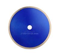 HQABCUTR 1pc 150mm Diamond Saw Blade Sintered Cutting Disc For Stone Glass Amber Crystal Gemstone