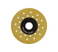 HQABCUTR Hoja de sierra de corte de 100 mm for amolar y cortar diamantes, ideal for roca, vidrio y mármol.