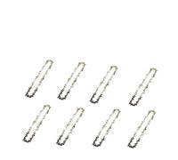 HQABCUTR Juego de cadena y placa guía de acero de 4 pulgadas, apto for motosierra eléctrica, utilizado for tala y poda.