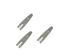 HQABCUTR Juego de cadena y placa guía de acero de 4 pulgadas, apto for motosierra eléctrica, utilizado for tala y poda.