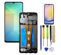 HQB-STAR Pantalla LCD de repuesto para Samsung Galaxy A06 4G SM-A065F, SM-A065F/DS, SM-A065M, SM-A065M/DS de 6.7 pulgadas con marco y herramientas