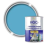 HQC Barn Paint 5L | Pintura para madera de jardín y muebles | Protección de secado rápido al aire libre para valla de jardín | Azul pálido