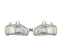 HQEJKCIOF espejo retrovisor indicador luz Carcasa Luz Indicadora Señal Giro Espejo Retrovisor Lateral Izquierdo Y Derecho Automóvil Para Skoda Para Fabia 2015-2017 Para Rapid 2018-2020