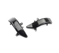 HQEJKCIOF espejo retrovisor indicador luz Luz Señal Giro Dinámica Negra Espejo Retrovisor Secuencial Para Forester Para Outback Para Legacy Para Tribeca Para Impreza Para WRX