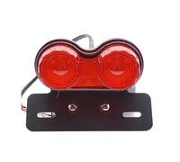 HQEJKCIOF Intermitentes Motocicleta Luz trasera de uso General para motocicleta, luz freno y parada, matrícula, indicadora señal giro