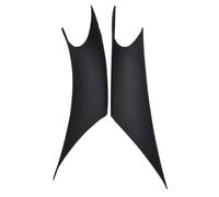 HQGQCEZEK 1 Par Cubiertas Embellecedoras Para Interiores Apariencia Carbono Para Reposabrazos Para Serie 3 4 F30 F35 2012 2013 2014 2015 2016 2017 2018 Manija Puerta Interior(Black)