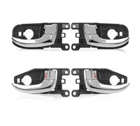 HQGQCEZEK 4 Manijas Interiores Cromadas Para Hyundai Para Elantra 2011-2016 Lados Delantero Trasero Izquierdo Derecho 82613-MD000 82623-MD000 Manija Puerta Interior